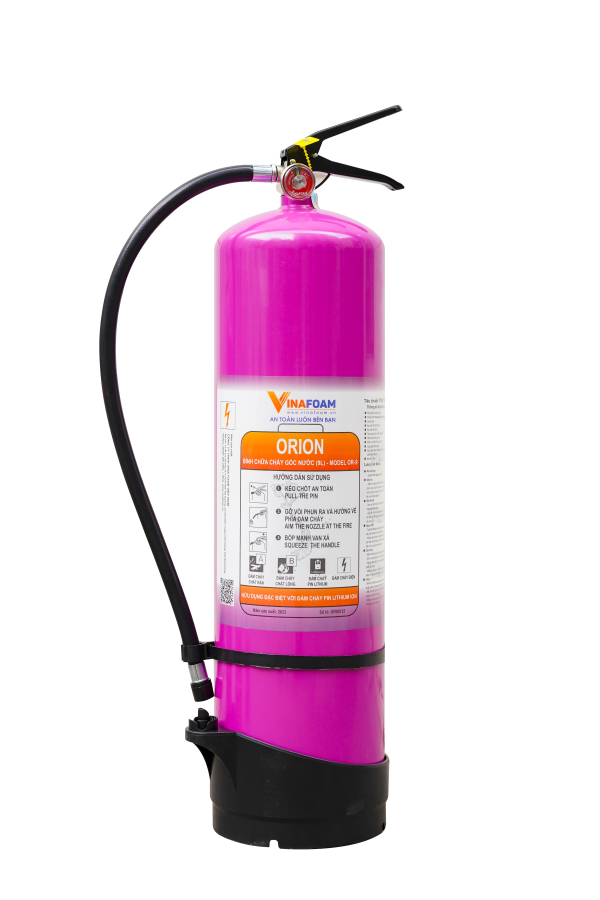 Bình chữa cháy pin lithium Orion 9L - VINAFOAM